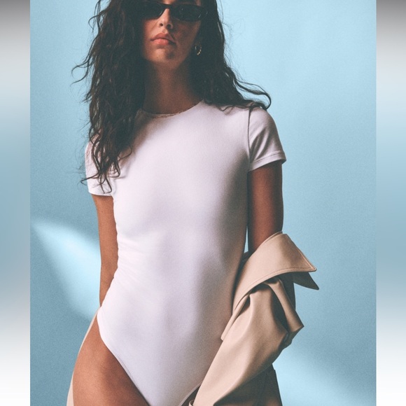 Abercrombie & Fitch Tops - Abercrombie soft matte seamless tee bodysuit